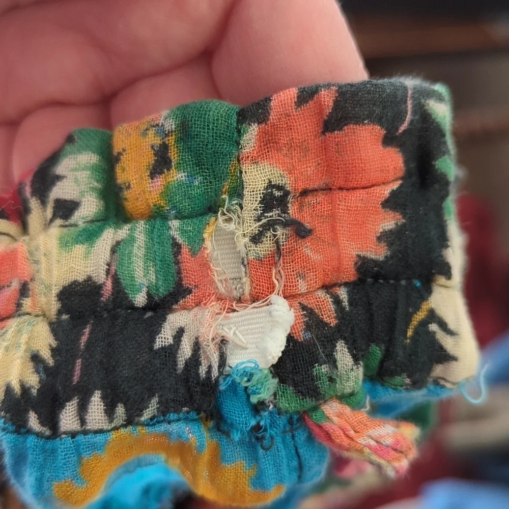 Vintage Tiered Floral Skirt - Picture 6 of 11